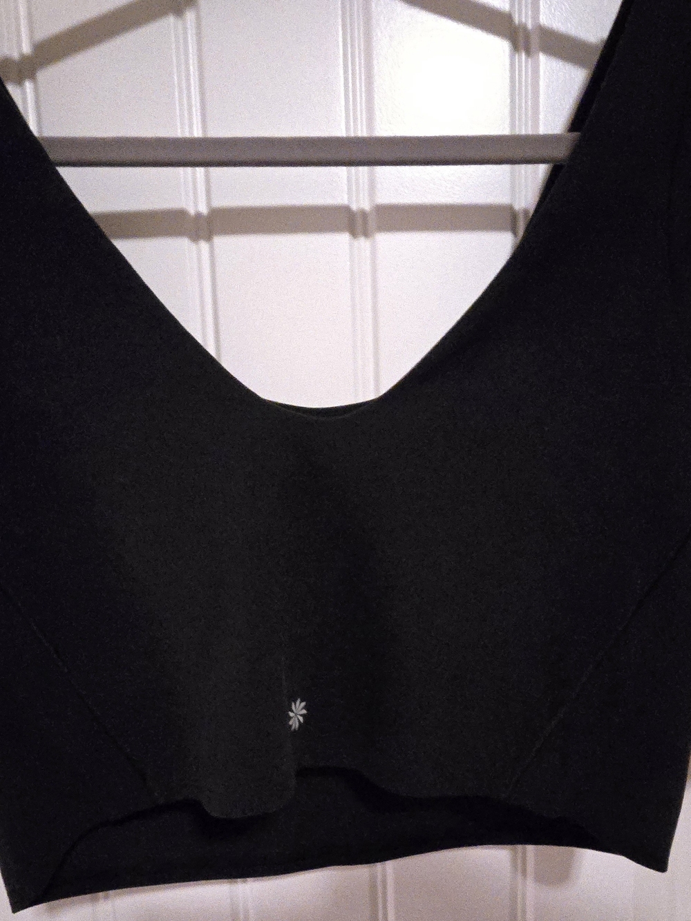 Athleta Cross Train Ultra Crop Top Black